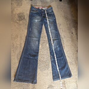 Ag Adriano Goldschmied Dark Blue Flare Jeans